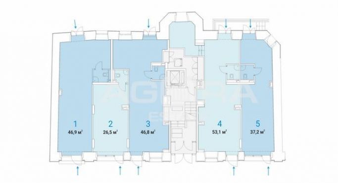 Аренда торгового помещения 46.8 м², Большая Бронная улица - фото 3