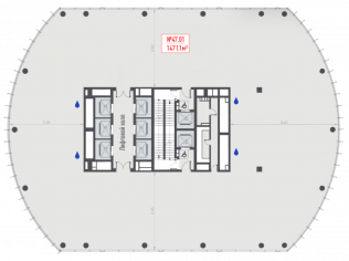 Продажа офиса 1471.1 м²