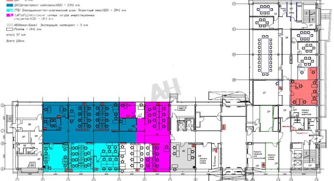 Аренда офиса 8300 м², Электрозаводская улица - фото 3