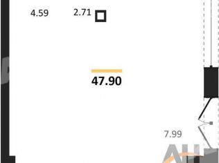 Продажа помещения свободного назначения 48 м²