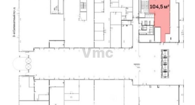 Аренда помещения свободного назначения 104.5 м², проспект Маршала Жукова - фото 3