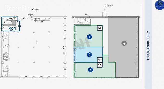 Продажа помещения свободного назначения 90 м², Старокалужское шоссе - фото 2