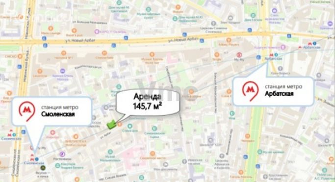 Аренда помещения свободного назначения 145.7 м², улица Арбат - фото 3