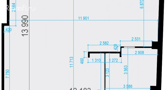 Аренда помещения свободного назначения 171 м², улица Адмирала Макарова - фото 2