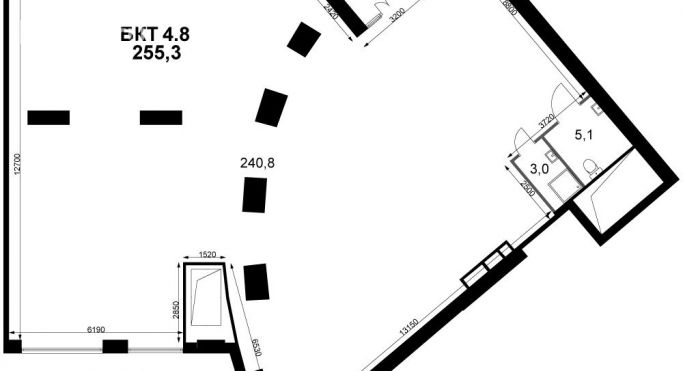 Аренда торгового помещения 255.3 м², Шелепихинская набережная - фото 2