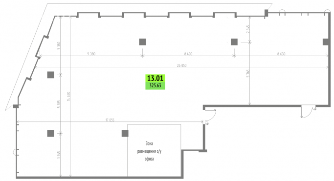 Продажа офиса 332.8 м² - фото 2