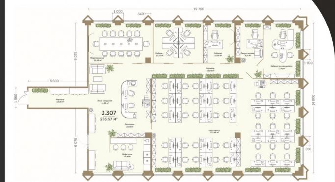 Продажа офиса 284 м², Жуков проезд - фото 2