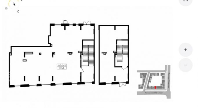 Продажа помещения свободного назначения 322 м², Прокшинский проспект - фото 2
