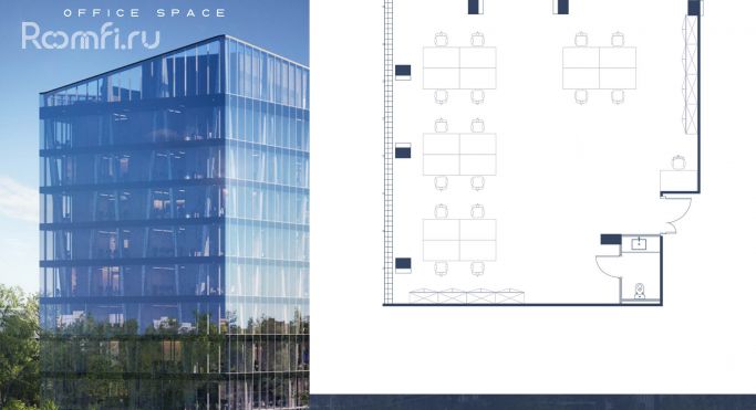 Продажа офиса 136.6 м², улица Алексея Свиридова - фото 1