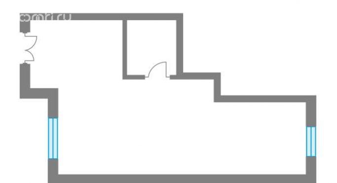 Аренда офиса 53 м², Павелецкая набережная - фото 1