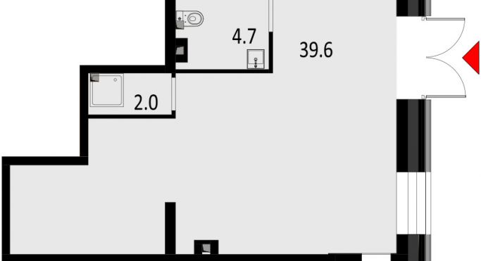 Продажа торгового помещения 46.3 м², улица Ротмистрова - фото 2