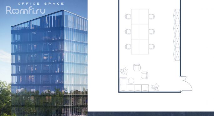 Продажа офиса 52.1 м², улица Алексея Свиридова - фото 1