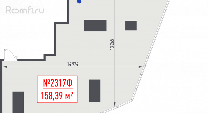Продажа офиса 158.4 м², 1-й Красногвардейский проезд - фото 1