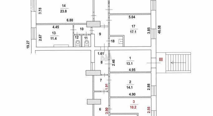 Продажа помещения свободного назначения 197 м², Бронницкий переулок - фото 2