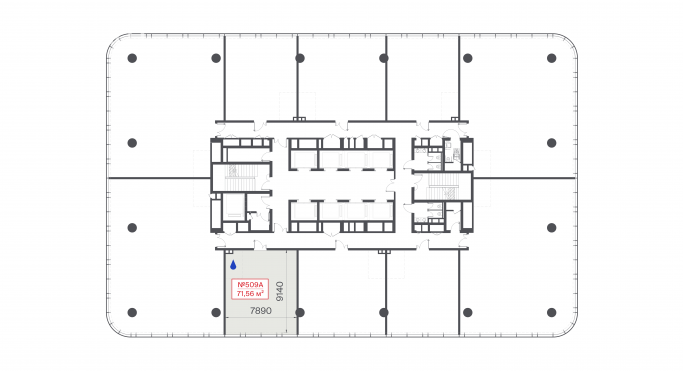Продажа офиса 71.6 м² - фото 2