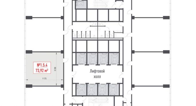 Продажа офиса 73.9 м², Рябиновая улица - фото 2