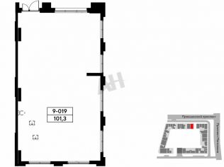 Продажа помещения свободного назначения 102 м²