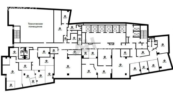 Аренда офиса 1262 м², улица Сущёвский Вал - фото 3