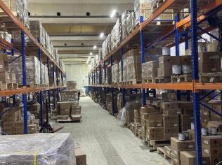 Аренда склада 1072 м²