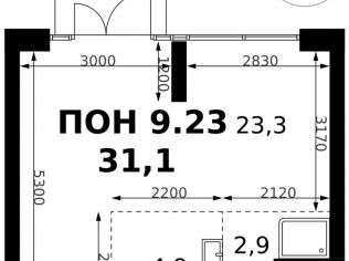 Продажа помещения свободного назначения 31.1 м²