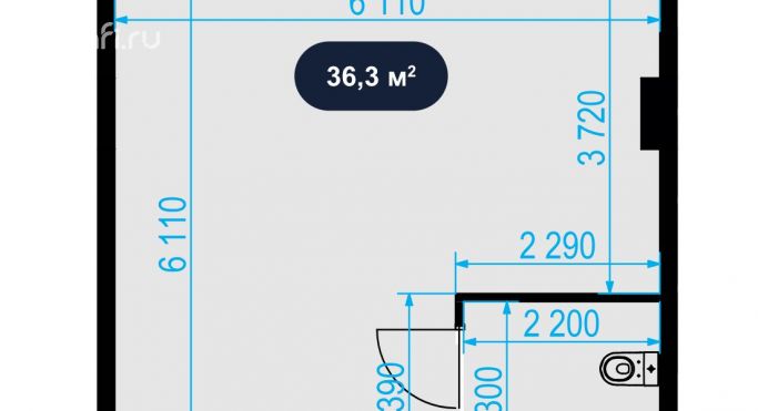 Продажа помещения свободного назначения 36.3 м², Отрадная улица - фото 2