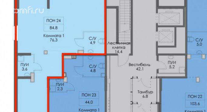 Аренда помещения свободного назначения 84 м² - фото 2