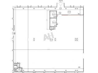 Аренда склада 1414 м²