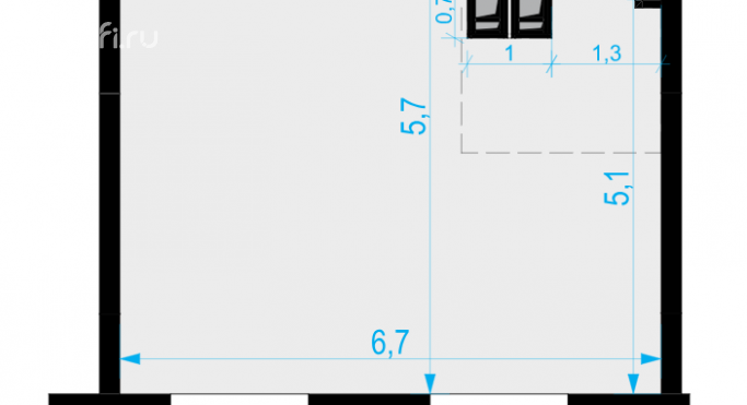 Продажа офиса 34.5 м², Выборгская улица - фото 2