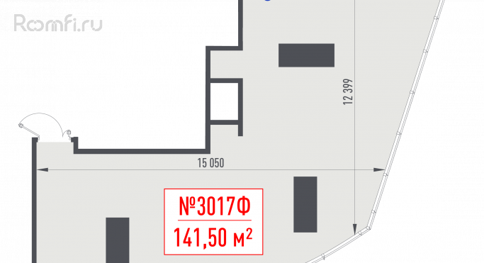 Продажа офиса 141.5 м², 1-й Красногвардейский проезд - фото 1