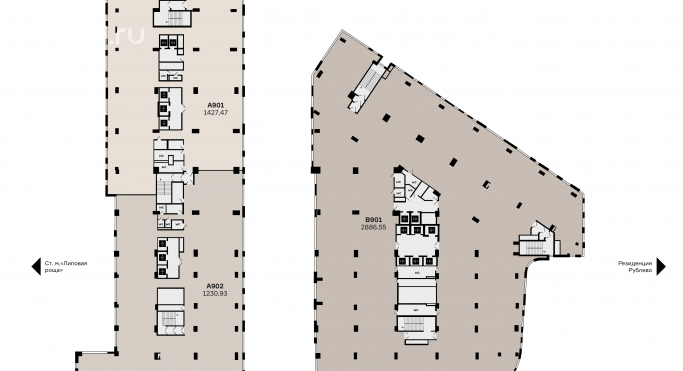 Продажа офиса 706.2 м², МКАД, 64-й километр - фото 1