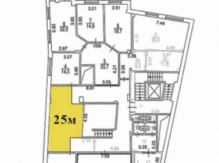 Аренда офиса 25 м²