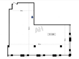 Продажа помещения свободного назначения 232 м²