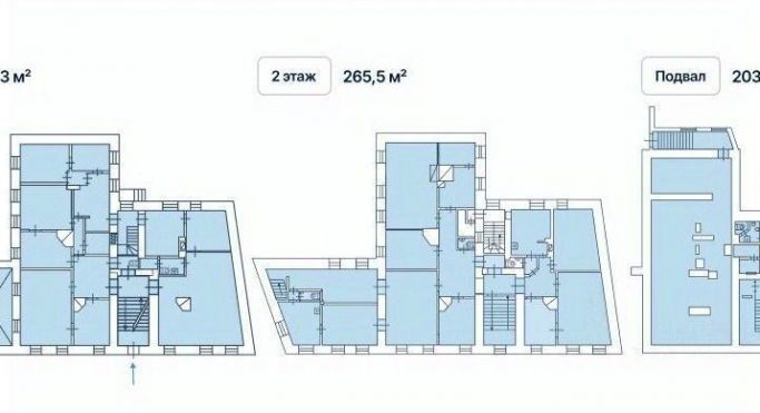 Аренда помещения свободного назначения 703 м², Лефортовский переулок - фото 3