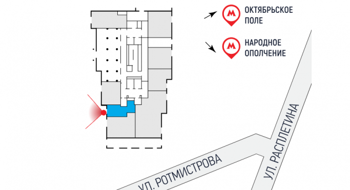 Аренда торгового помещения 27.1 м², улица Ротмистрова - фото 4