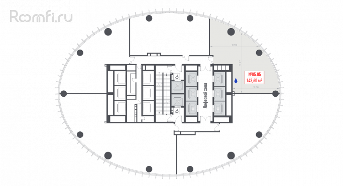 Продажа офиса 143.6 м², 1-я улица Ямского Поля - фото 2