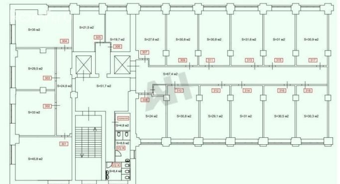 Аренда офиса 709 м², проспект Мира - фото 2