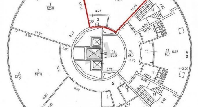 Аренда офиса 160 м², Нижний Сусальный переулок - фото 2