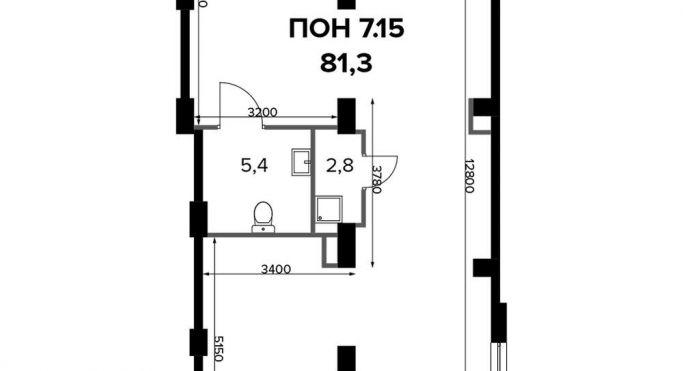 Продажа офиса 52.8 м², Ленинградское шоссе - фото 1