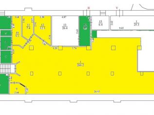 Аренда торгового помещения 359.4 м²