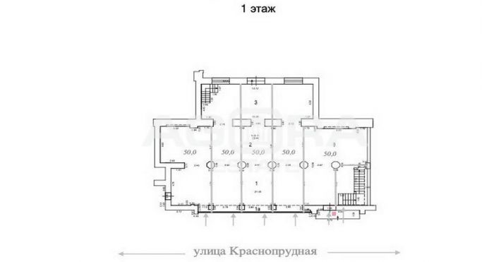 Аренда торгового помещения 47.2 м², Краснопрудная улица - фото 3