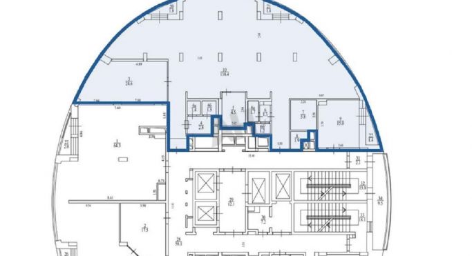 Аренда офиса 228 м², Поклонная улица - фото 2