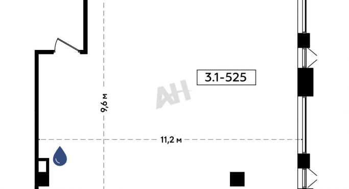 Продажа помещения свободного назначения 102 м², Новомихайловское шоссе - фото 1