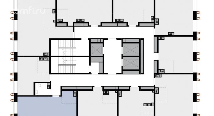 Продажа офиса 54.3 м², Выборгская улица - фото 3