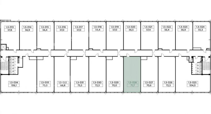 Продажа помещения свободного назначения 72 м², проспект Куприна - фото 2