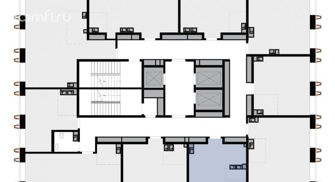 Продажа офиса 30.8 м², Выборгская улица - фото 3