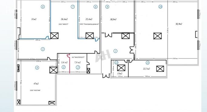 Аренда офиса 440 м², 2-й Южнопортовый проезд - фото 2