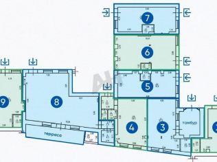 Аренда помещения свободного назначения 95 м²