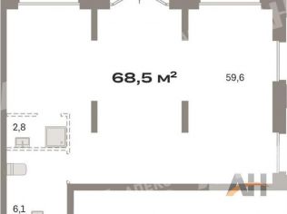 Продажа помещения свободного назначения 69 м²