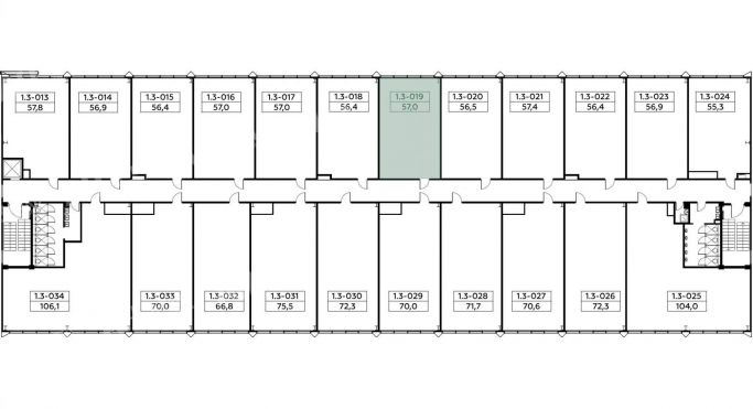 Продажа помещения свободного назначения 57 м², проспект Куприна - фото 2