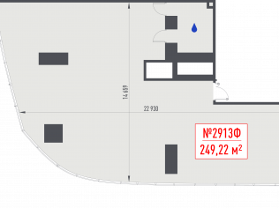 Продажа офиса 249.2 м²